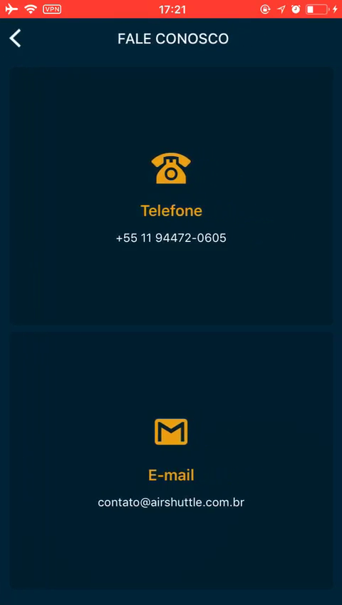 AirShuttle - Viagens e Turismo - Screenshot 5